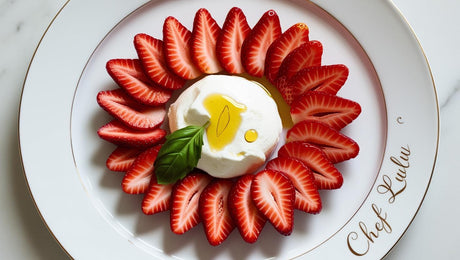 Salade burrata fraises – la recette tendance des réseaux