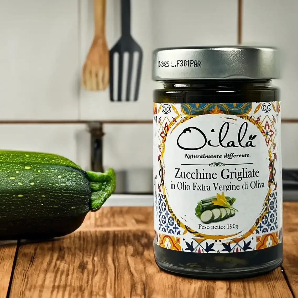 Courgettes à l'huile d'olive extra vierge