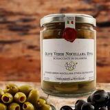 Olives vertes Nocellara Etnea concassées