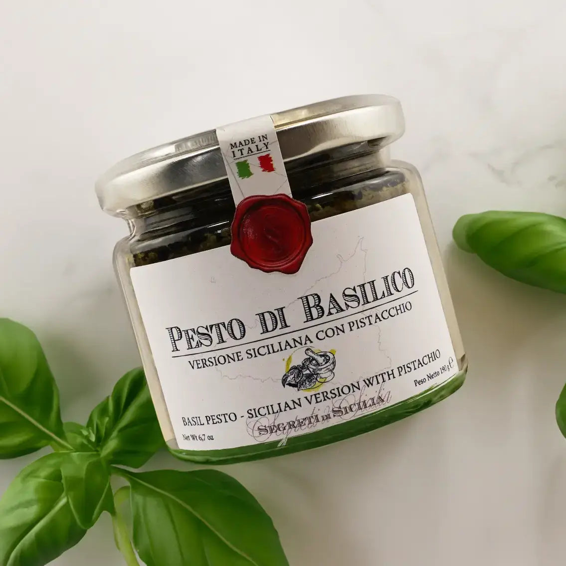 Pesto au Basilic Sicilien