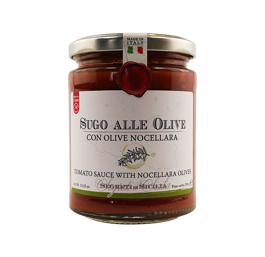 Sauce tomate aux olives Nocellara
