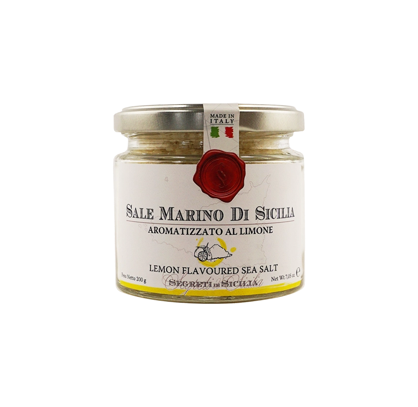 Sel marin de Sicile aux citrons
